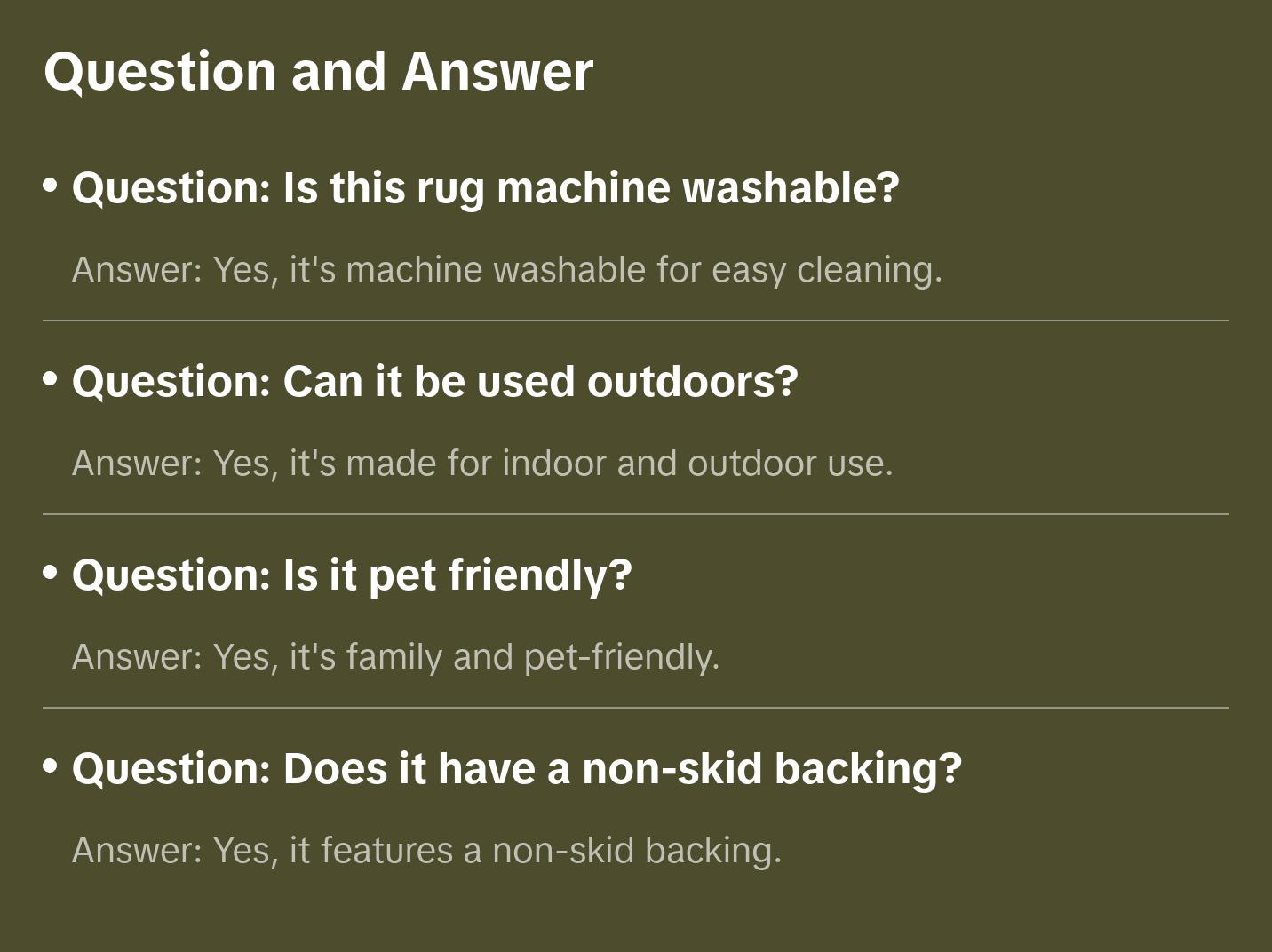 Machine Washable Gray Rug - Indoor / Outdoor - Kids / Pet Friendly Organic Print Rug