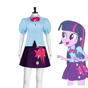 Purple Princess Cosplay Dress for Girls Fantasy Sparkle Theme Costume Fancy Dress Up Outfit Soft Fabric Comfortable Party Dress for Birthday Halloween Christmas Stage Performance Role Play Gift for Adult