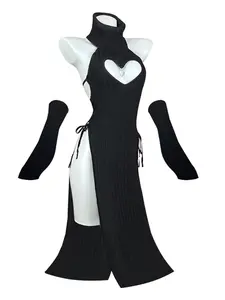 KORURACLUB Women Cute Dark Bunny Bodysuit Party Outfit KORURACLUB Women Cute Dark Bunny Bodysuit Party Outfit