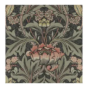 NextWall Acanthus Floral Peel and Stick Wallpaper NextWall Acanthus Floral Peel and Stick Wallpaper
