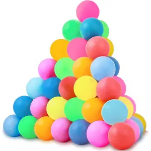 30 PCS Table Tennis Balls Ping Pong Balls 40 mm Entertainment Plastic Balls for Game Party Sports Activities Fun Games Handicrafts Pet Toy