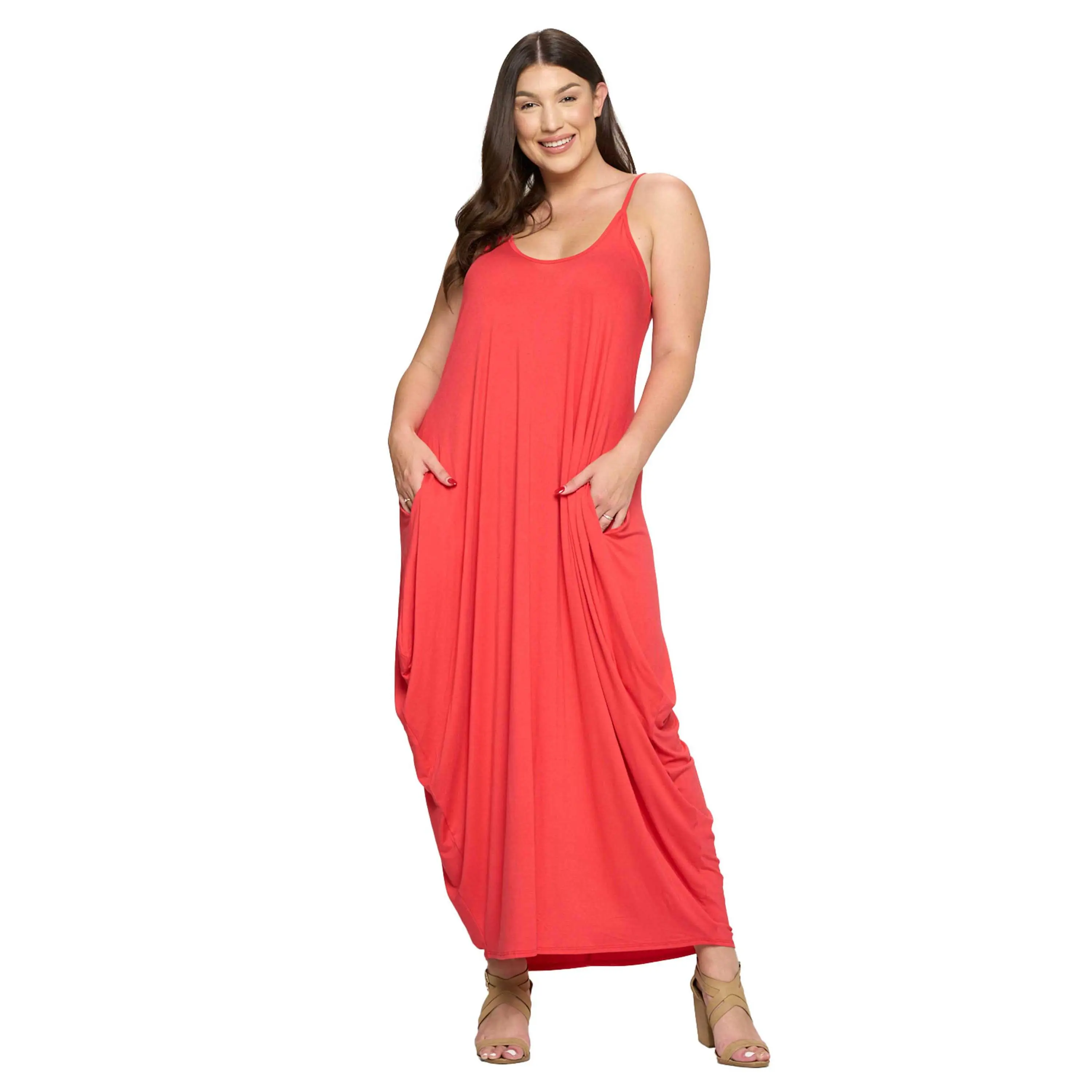 Spaghetti Strap Harem Dress
