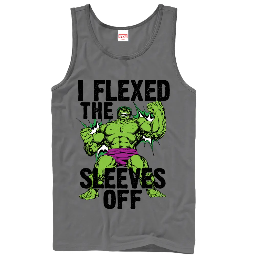 Men's Marvel Hulk Flex Sleeves Off Tank Top