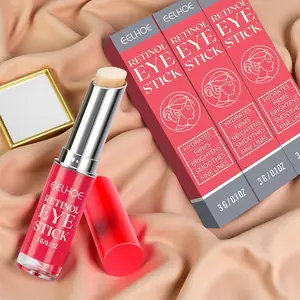 3pcs Retinol Eye Cream Stick, Natural Astaxanthin Ingredients, Firms Fine Lines, Repairing Eyelid Skin, Moisturizing Eye Area Care, Under Eye Brightener