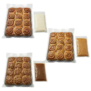 Precooked Cinnamon Rolls | Caramel, Frosted & Pecan | 36 Rolls | Stacy Lynn's Baking Company | Shipping Included