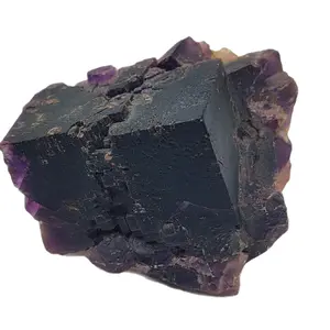 Cave In Rock Water Etched Purple Fluorite Crystal Specimen Home Decore