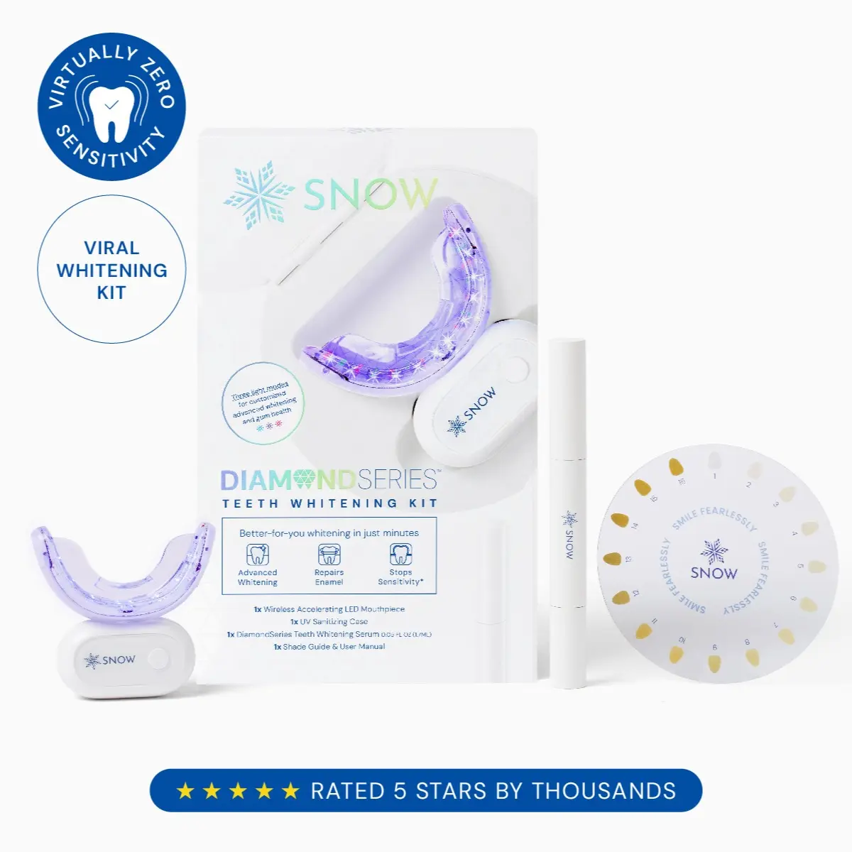 SNOW Diamond Wireless Teeth Whitening Kit