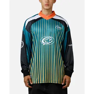Carre All Star Football Long Sleeve T-Shirt Multi/Green