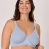 Bali Breathe Women's Minimizer Bra, Underwire Breathable Womenswear Full Coverage Minimizer Support Lightweight Everyday Smoothing DF3423