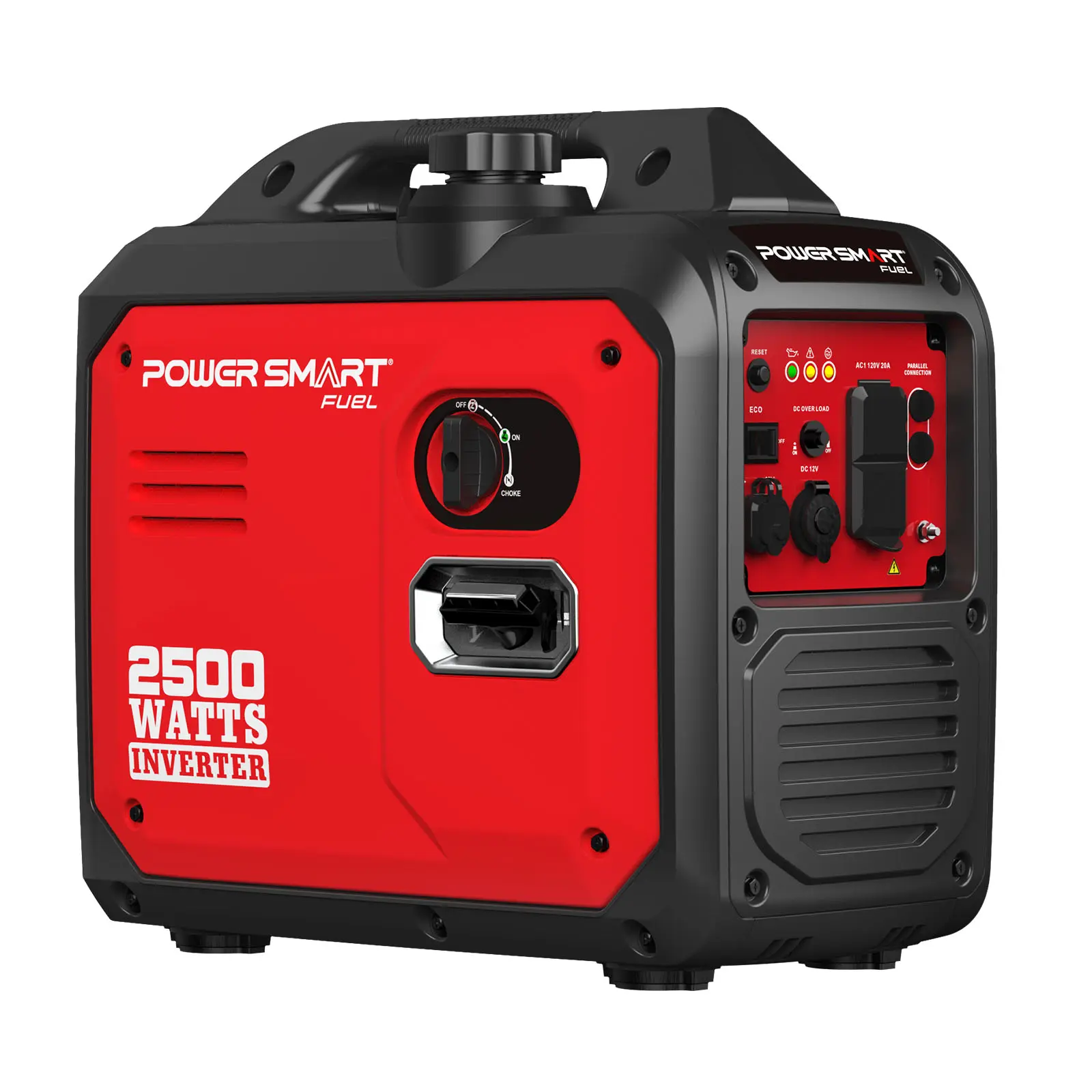 PowerSmart 2500-Watt Gas Powered Portable Inverter Generator, Super Quiet for Camping, Tailgating, Home Emergency Use, Ultra Lightweight, EPA Compliant, HB5020 HB5020C