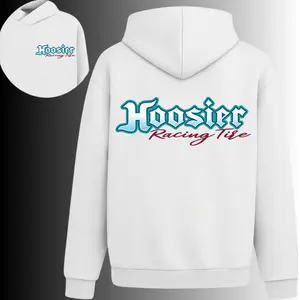 Hoosier Racing Tire Dirt Track Racing, 2 Sides, Drag Racing Car Guy Pullover Hoodie