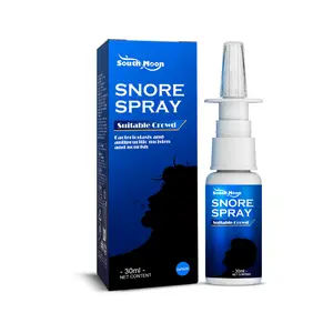 South Moon Snore Spray 30ml - Herbal Care for Nasal Congestion & Snoring Relief - Daily Oral Use - 3 Major Formulas for Clear Breathing