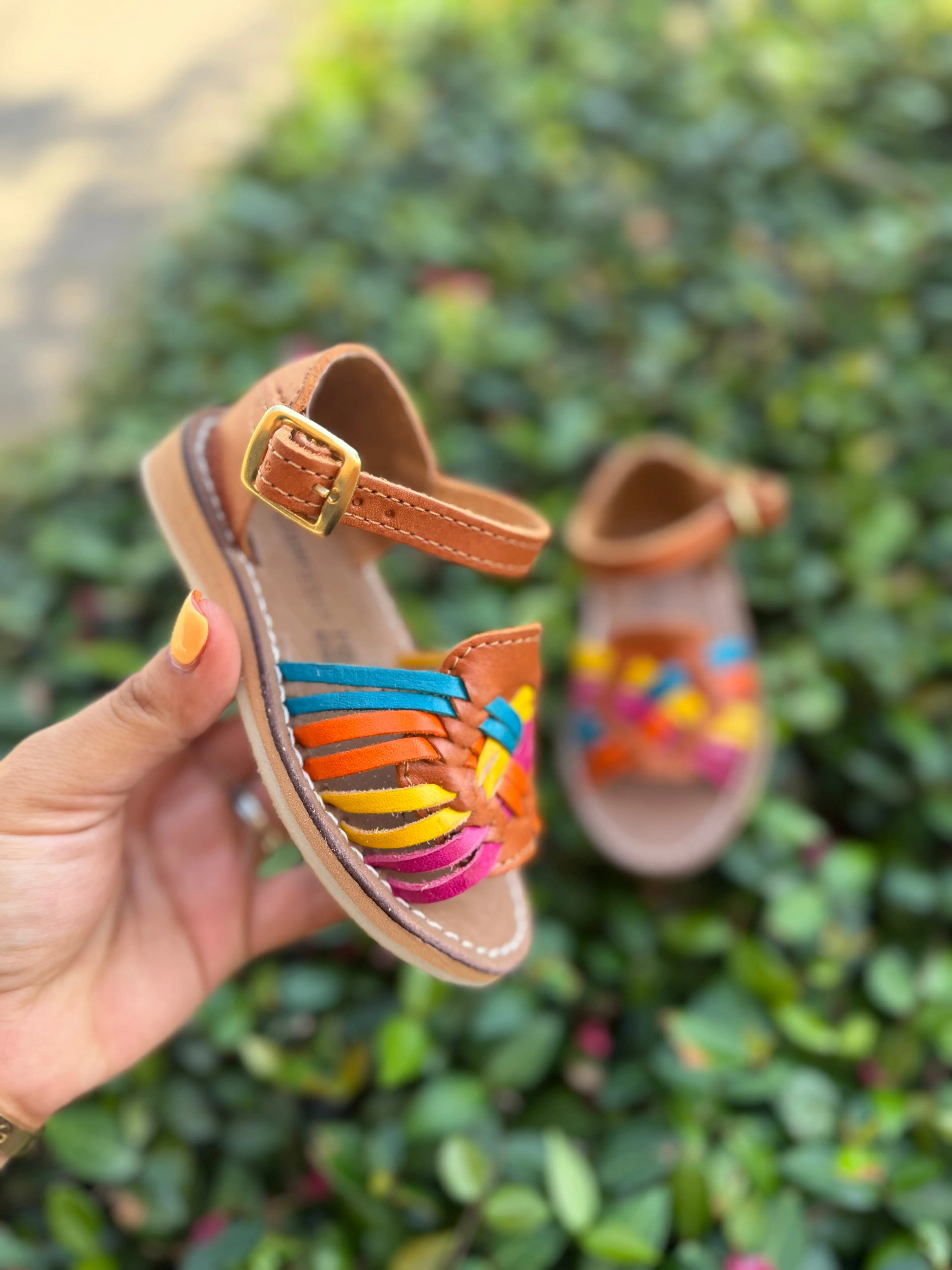Maria Belen Nina Leather Sandals