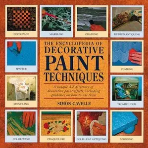 USED-Ency Of Decorative Paint Tech by Simon Cavelle (Hardcover)