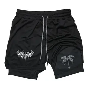 Vulvodynia summer men shorts for men jorts outfit men graphic shorts Double-layer sports shorts Comfortable short shorts summer