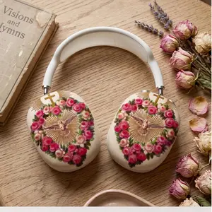 Pink Cross Heart Goth Airpods Max Cases Collection Decorative Headphone Cover – FASTSHIPPING