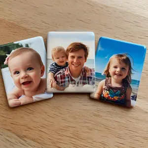 3 2x2 Photo Magnets