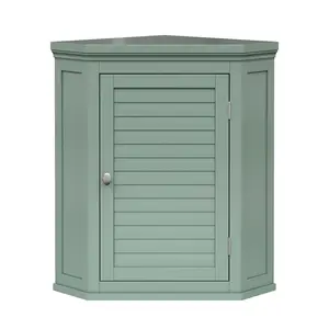 Teamson Home Glancy Corner Wall Cabinet