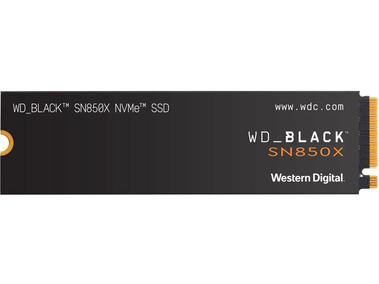 WD_BLACK 1TB SN850X NVMe Internal Gaming SSD Solid State Drive - Gen4 PCIe, M.2 2280, Up to 7,300 MB/s - WDS100T2X0E WD_BLACK 1TB SN850X NVMe Internal Gaming SSD Solid State Drive - Gen4 PCIe, M.2 2280, Up to 7,300 MB/s - WDS100T2X0E