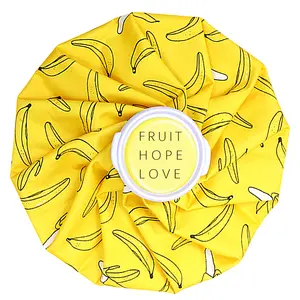Reusable Ice Pack, Cold & Hot Use Hot Water Bag with Cute cartoon pattern, portable multi-purpose hot and cold bag for Injuries Relaxation Wisdom Teeth Breastfeeding Tired Eyes