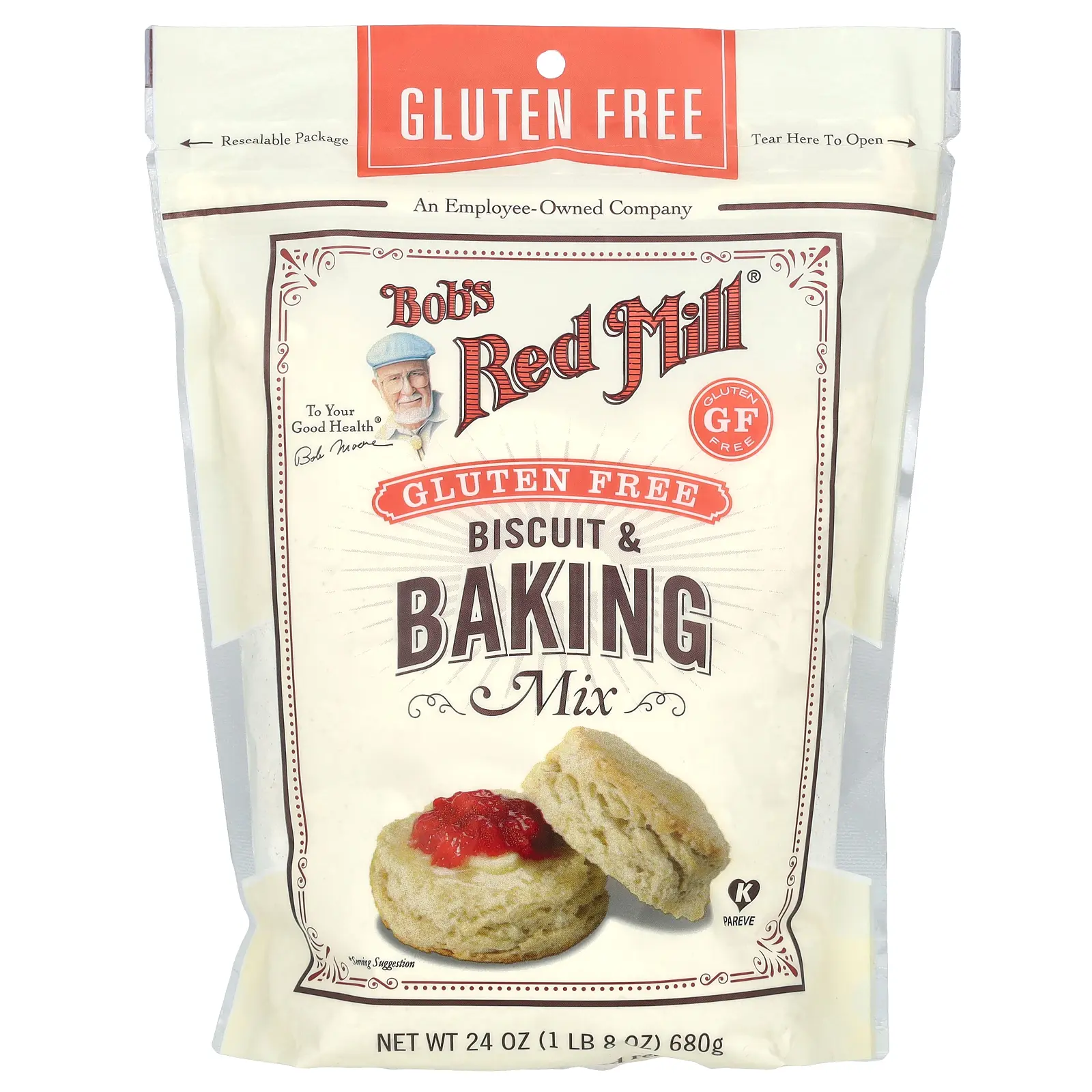 Bob's Red Mill Biscuit & Baking Mix, Gluten Free , 24 oz (680 g) Bob's Red Mill Biscuit & Baking Mix, Gluten Free , 24 oz (680 g)