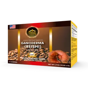 Eternal Cafe De Ganoderma Coffee 4 in 1 Reishi Beverage with Vitamins for Women 15 Sachets 273g US Made Nutritious Blend Healthy Flavor Sugar