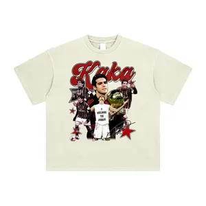 Ricardo Kaka Milan Retro Vintage 90s Graphic T-Shirt, Soccer Shirt, Bootleg Shirt, Gifts For Soccer Fan, Gifts for Boyfriend