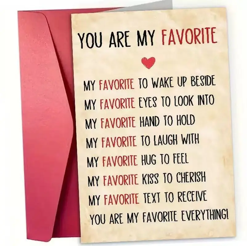Anniversary Card Gifts for Men Women Husband Wife Boyfriend Girlfriend | Happy Wedding Anniversary Cards Gifts for Husband Wife Couple Partner Him Her