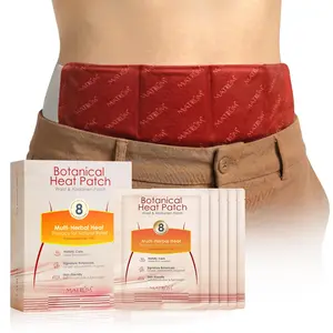 MATRUM 5pcs Adhesive-Free Wearable Heat Wrap for Lower Belly & Back, Soft Adjustable Waist Belt, Steady Warmth for Period Comfort, Cold Mornings & Work Days