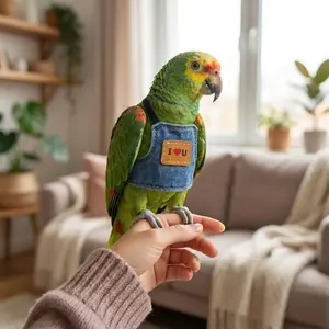 Parrot Anti-Escape Chest Harness, Outdoor Safe Bird Leash, Secure Walking Strap, Pet Safety Equipment, Easy-To-Use Design