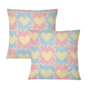 Double-Sided Short Plush Pillowcase Set of 2 Pieces, Soft & Cozy Bedding Accessory, Perfect for Any Room Decor, Ideal Gift Idea