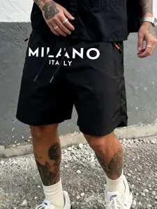 Men's Summer Ice Silk Loose Shorts, Comfortable and Fashionable, Ideal for Daily Wear, Versatile Design, Perfect for Casual Occasions