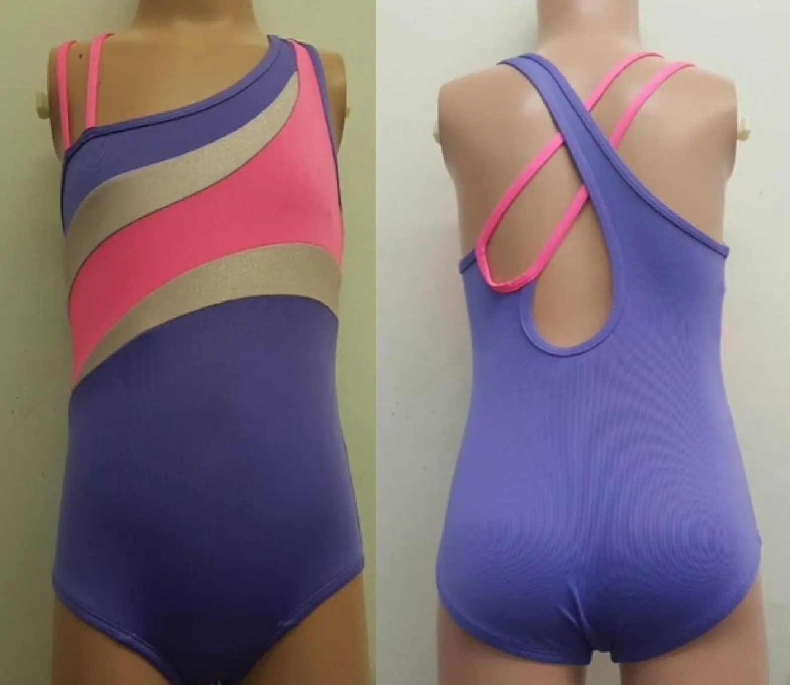 Pre-Owned Leotard Circo XS Child Purple Acro Tumbling Jazz