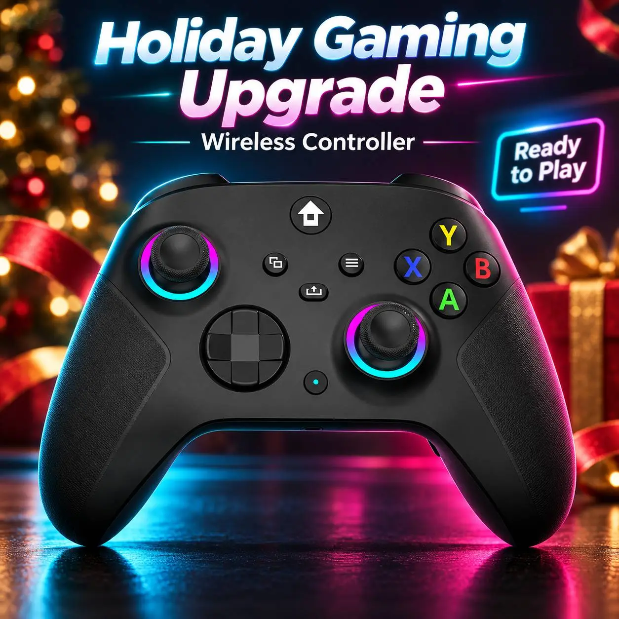 Wireless HallEffect Macro Game Controller for Xbox Series X/S, Xbox 1, PC - HallEffect Joysticks, Macro Programming, Turbo, Dual Switch Triggers, Dual Vibration, 1000mAh Battery, 3.5mm Audio Jack (Back to School Gaming Accessory)