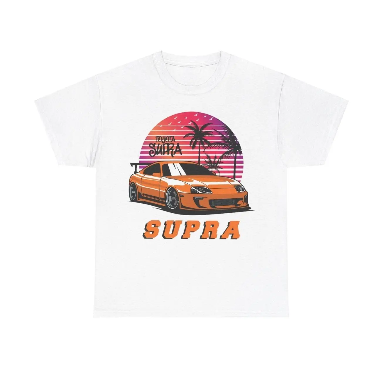 JDM Car Supra MK4 Graphic T-shirt Sweatshirt Hoodie, Car Enthusiast and Fans Gift