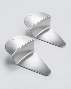 2 Pack Stainless Steel First Slice Pie Spatula - Non-Stick Cake & Dessert Server, Pie Crust Cutter Tool for Pizza and Pastry, Dishwasher Safe, Premium Stainless Steel for Cakes, Pies, and Tarts