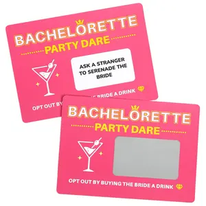 Bachelorette Party Games - Scratch Off Dare Cards with Unique Dares for Girls Night, Funny Bachelorette Party Favors, 22 Cards  for Anniversary, Valentines and Christmas Gift.