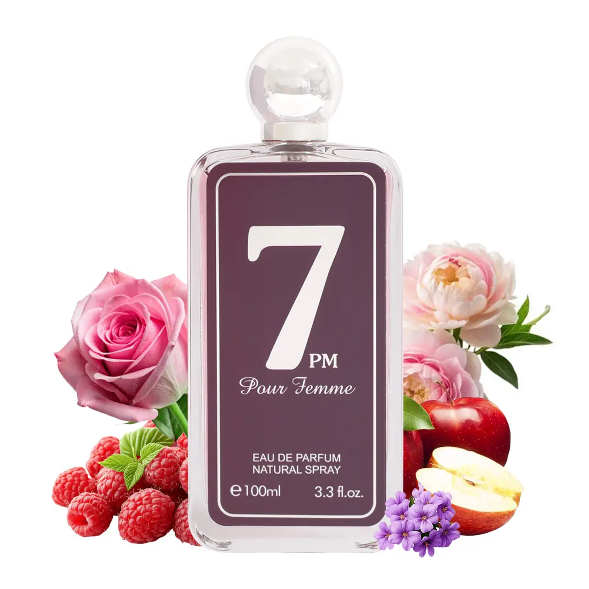 7 PM Pour Femme Eau de Parfum Natural Spray 100ml for Women