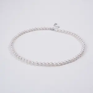 YG29 6-7mm Fresh Water Pearl Necklace for Women - Elegant Classic Design Ideal for Everyday Wear & Special Occasions  for birthday/anniversary/holiday /retirement/ graduation presents