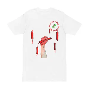 Catching Daggers Crypto Graphic Tee — Crypt Apparel trading-Inspired T-Shirt