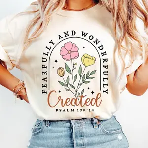 Wildflower Christian Shirt, Faith Tee, Jesus Shirt, Christian Floral T-shirt