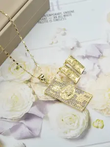 Men's Fashion Hip Hop Punk Style Maximalist Jewelry Necklace Earrings Set, 3 Piece Jewelry Gift for Daily Parties, Valentine's Day Christmas Halloween