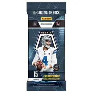 (LIVE OPEN) 2025 Panini Mosaic Football Value Fat Pack (Stained Glass, Micro Mosaic)
