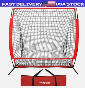5'x5' Portable Baseball Net Softball Practice Batting Training Net w/ Bag