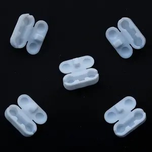 20 Pack Bead Chains Connector, 4.5mm #10 Ball Chain Cord Connector Clips for Window Blind Pull Chain Replacement/Repair (White)