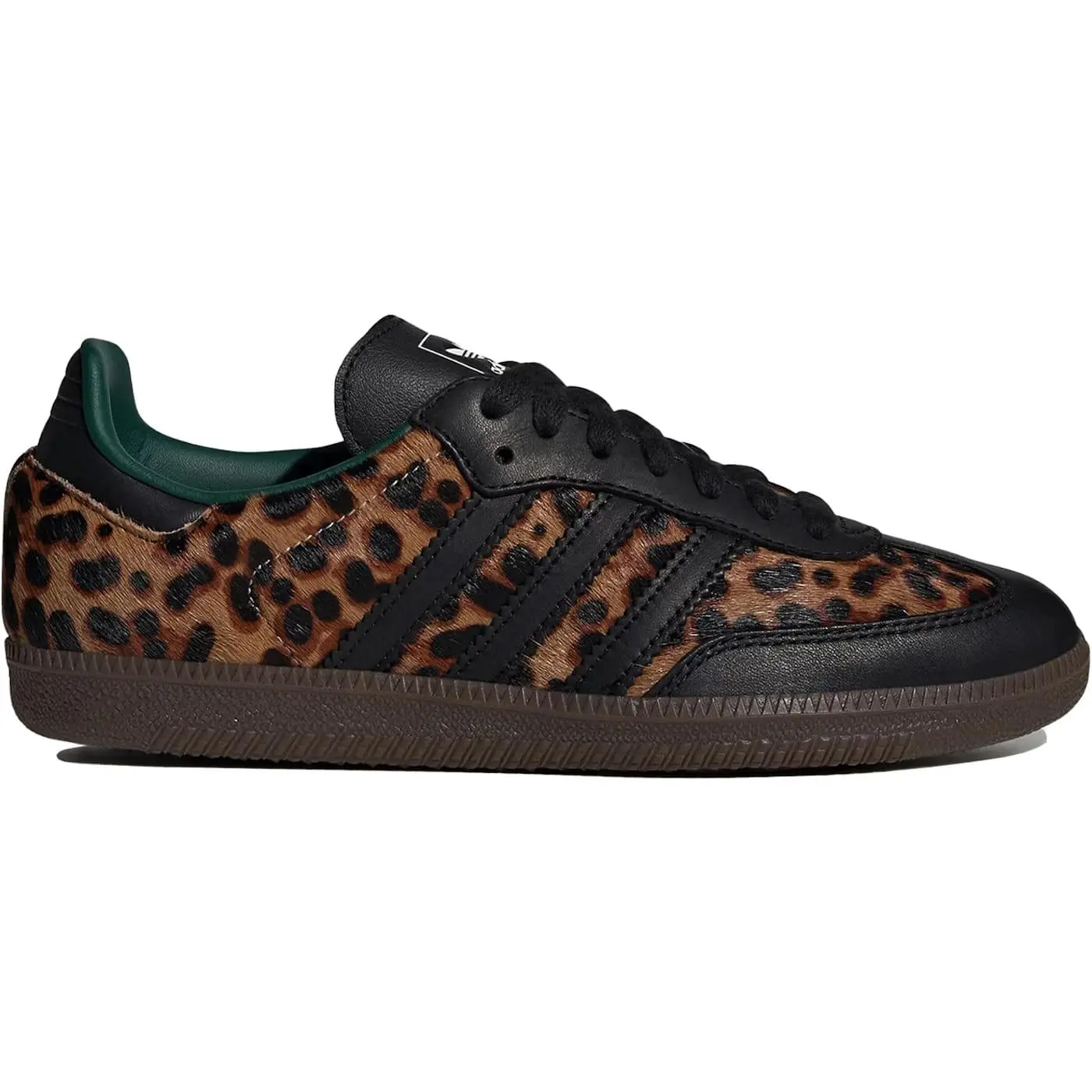 adidas Samba OG Black Green Leopard (Women's)