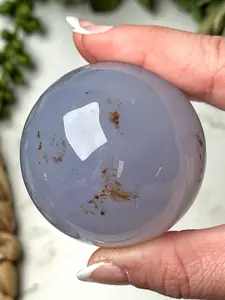 Blue Chalcedony Sphere - #3