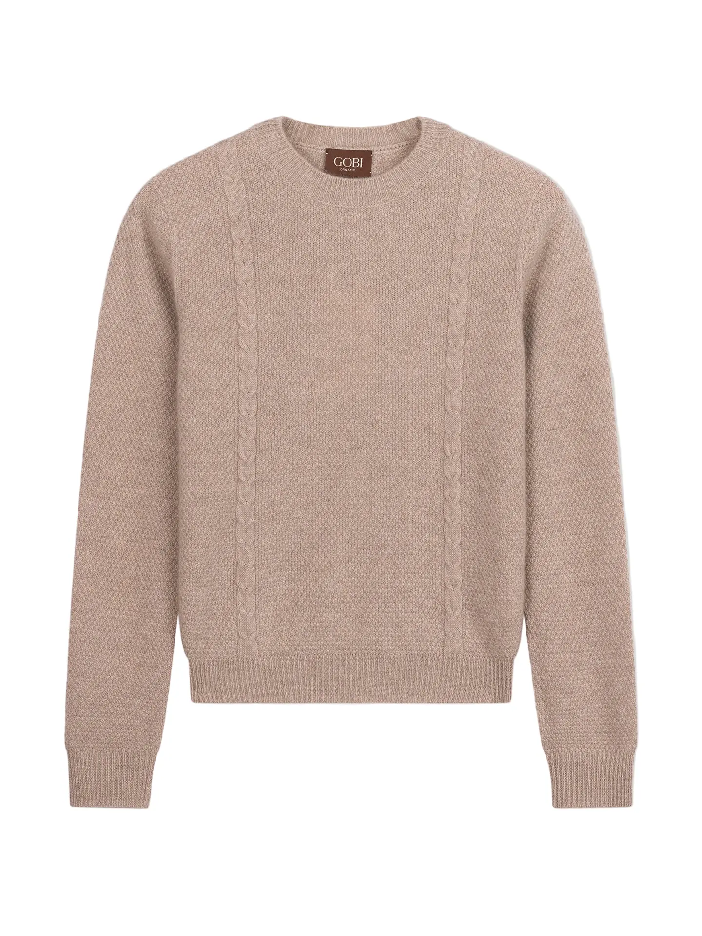 Women's Cashmere Cropped Crewneck Sweater
