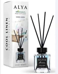 Alya Nature's Scents Reed Diffuser "Cool Linen"