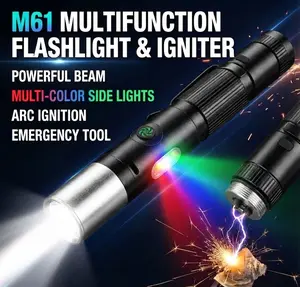 Electric Pen Light, Multifunctional Auto Repair Work Light, USB Rechargeable Mini Flashlight with Magnetic Tip & Tail Ignition, Car Interior Survival Tool, Heavy-Duty Vehicle Maintenance Accessory for Drivers